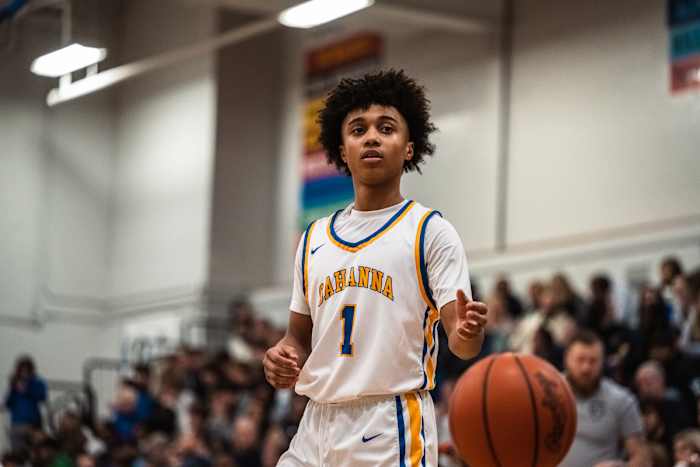 Gahanna Lincoln vs Pickerington Central boys basketball 0217223 Gabe Haferman33